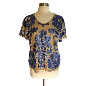 NEIMAN MARCUS ( for target) TRACY REESE SEQUIN TOP..! Size M